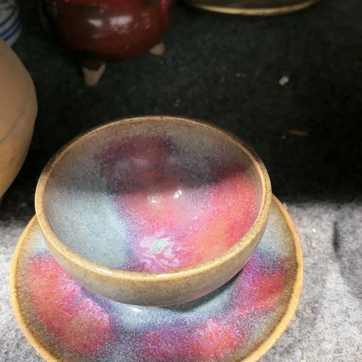 瓦当摆件摆件茶桌茶台陶瓷