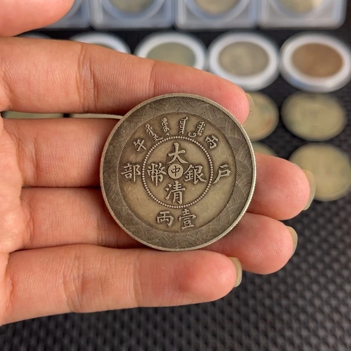 金属大头龙洋船洋工艺品