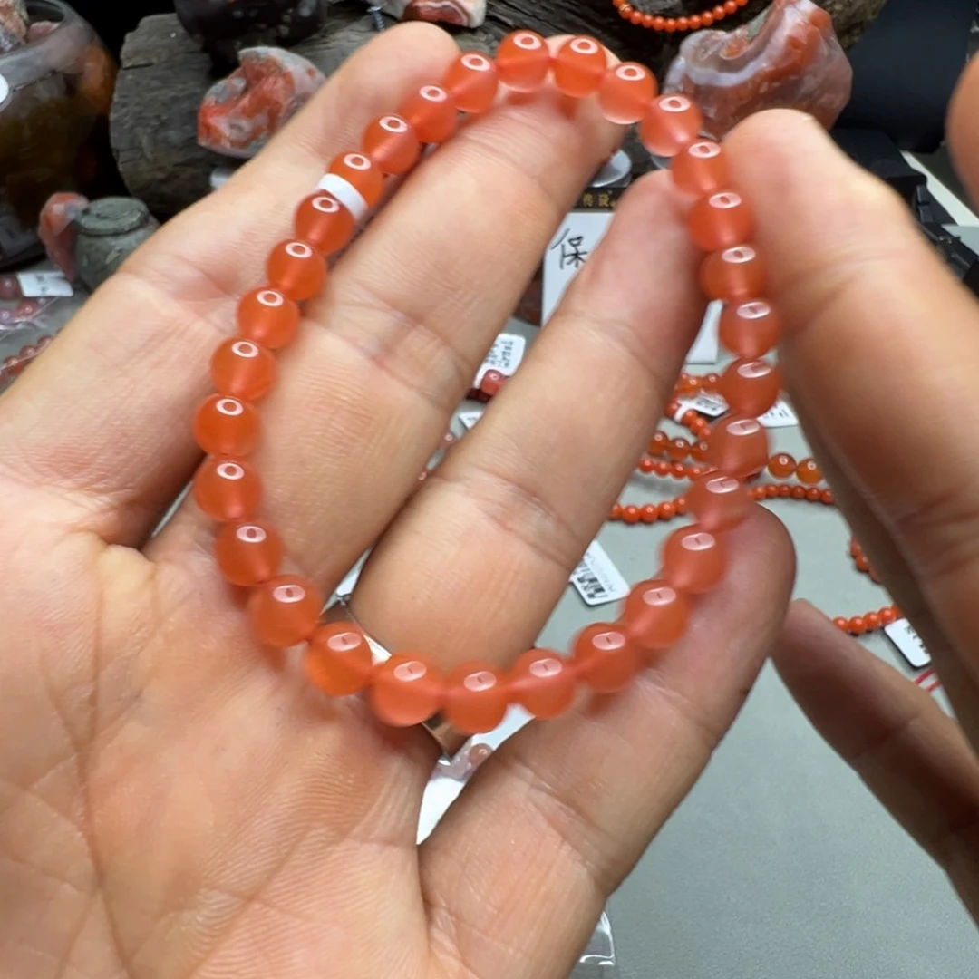 南红玛瑙手串未镶嵌32
