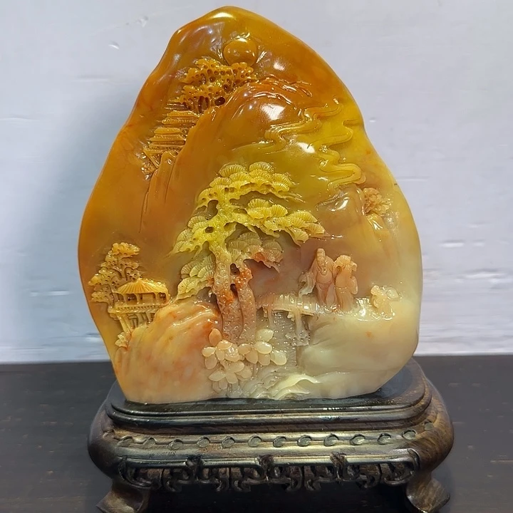 海***6寿山石寿山石摆件精品