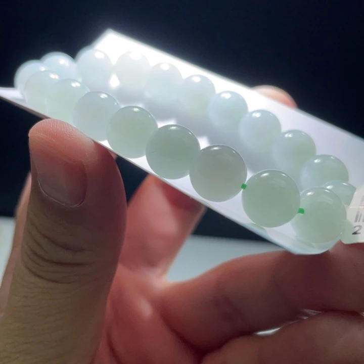 未镶嵌手链定制翡翠翡翠卡10