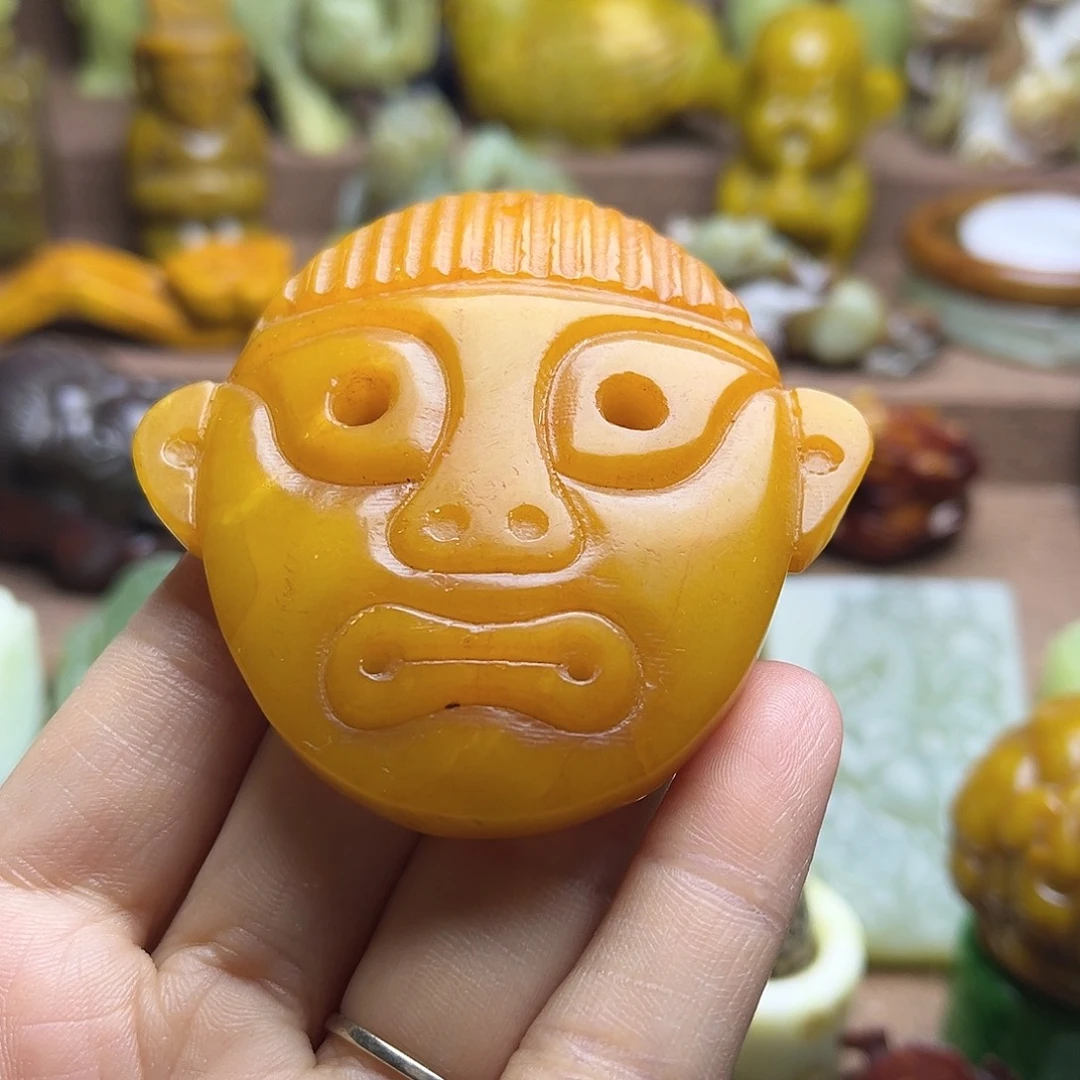 白玉菩提吊坠165。。