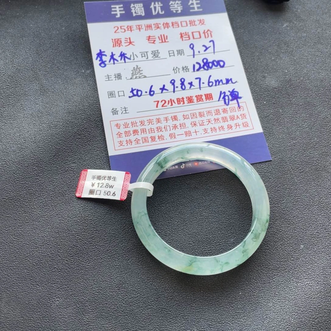 未镶嵌手镯翡翠李****理
