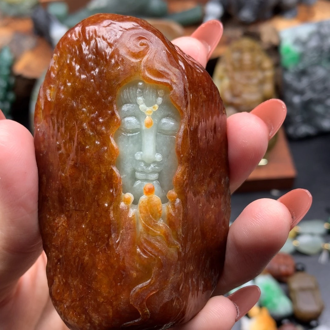 挣***钱定制翡翠未镶嵌翡翠