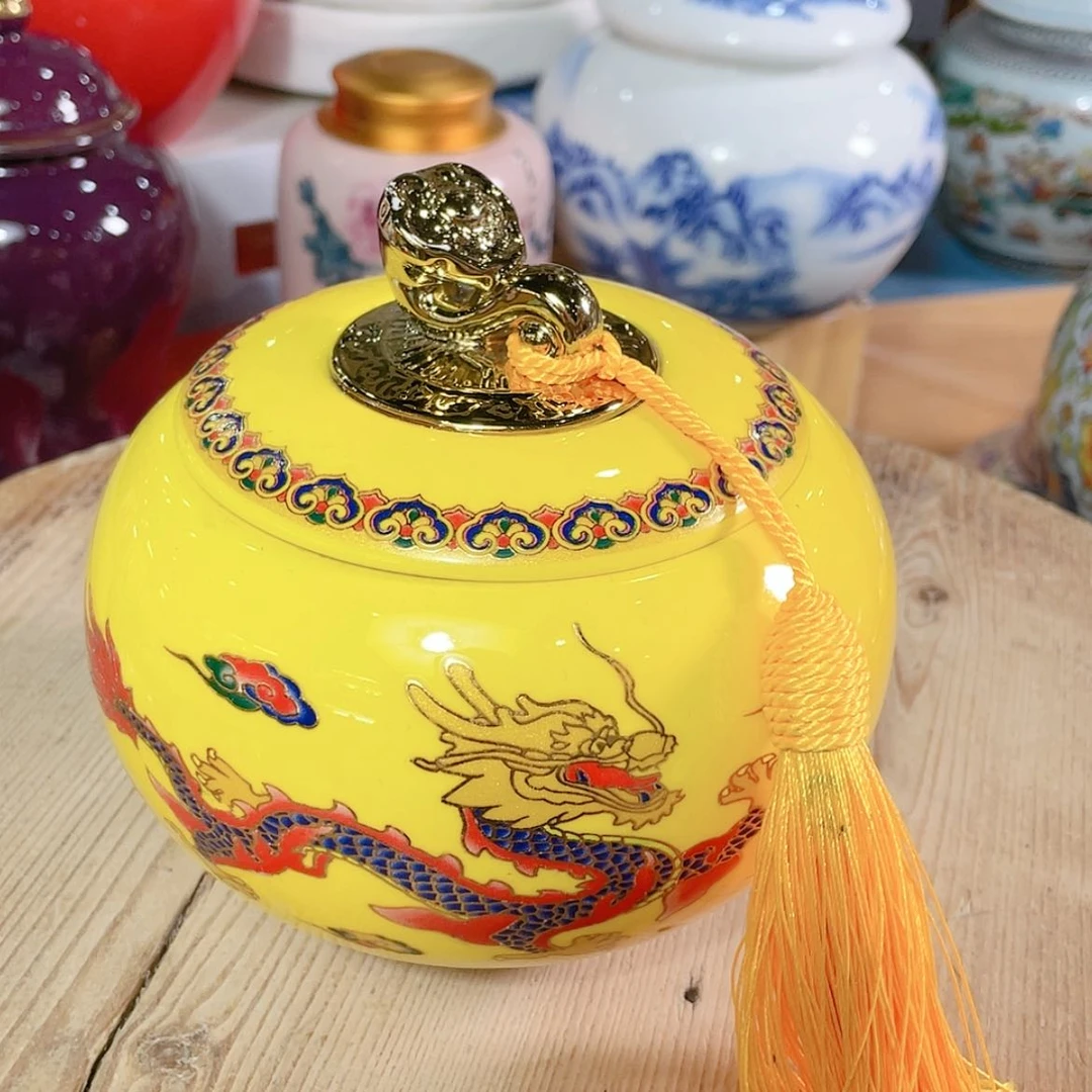 【闪购商品】罐陶瓷茶叶罐密封罐