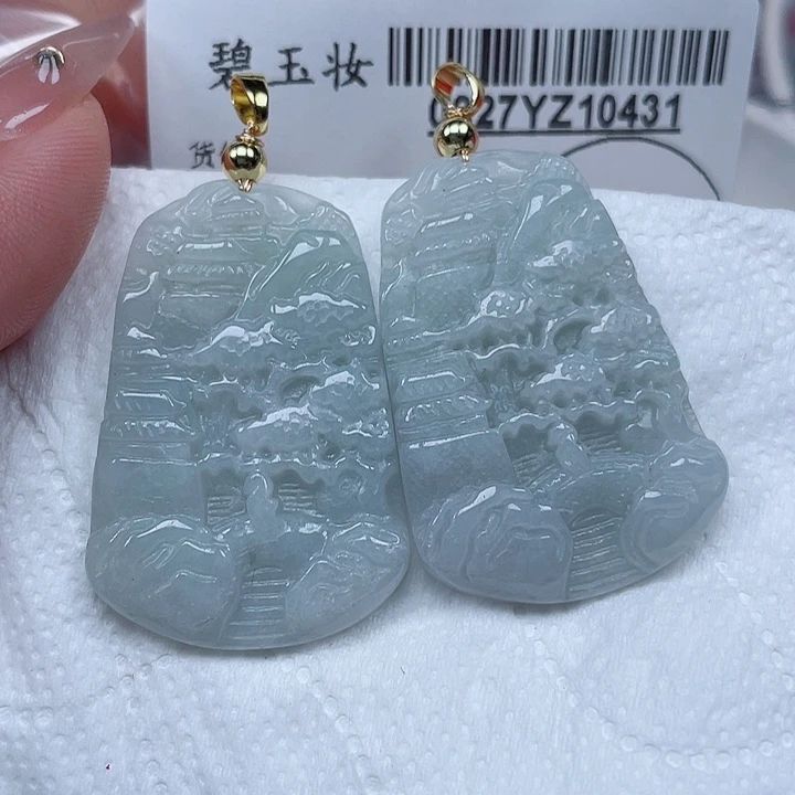 吊坠(不含链)未镶嵌翡翠