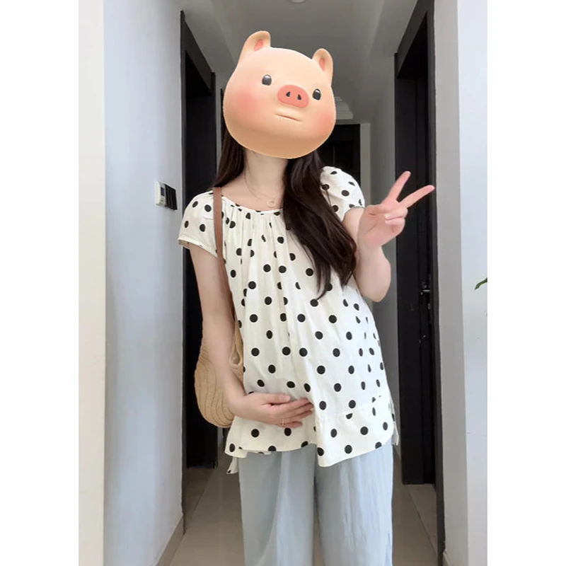 2025孕妈春夏法式韩版休闲百搭衬衣