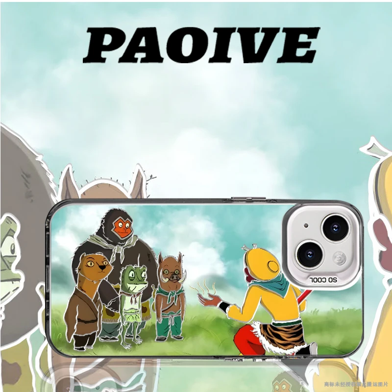 浪浪山小妖怪适用苹果华为vivoiPhone小米三星防摔彩银手机壳