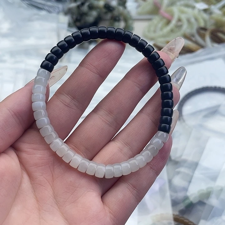 十***一手链未镶嵌和田玉卡8