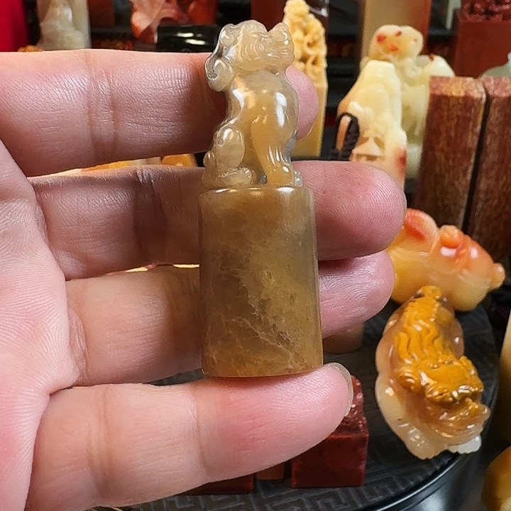 寿山石寿山鲎箕石