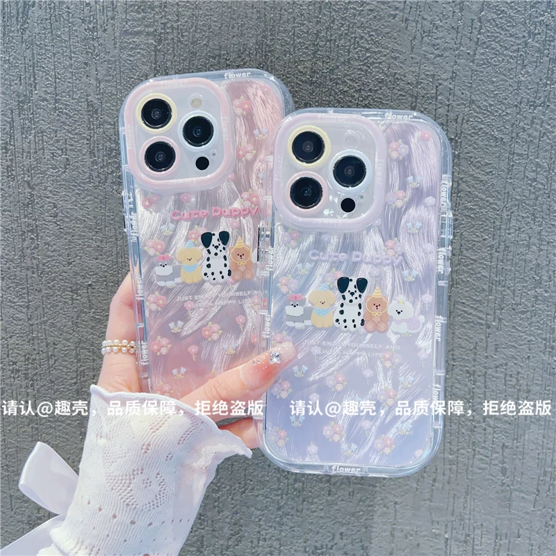 羽纱奶油壳适用苹果16/iPhone/华为荣耀/OPPO/VIVO/小米/手机壳潮