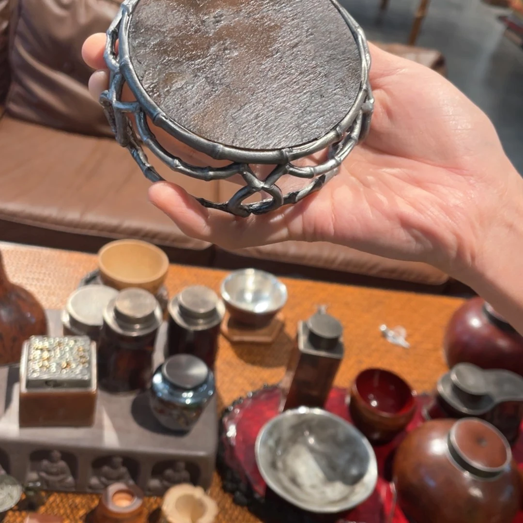 紫砂石头石头壶承