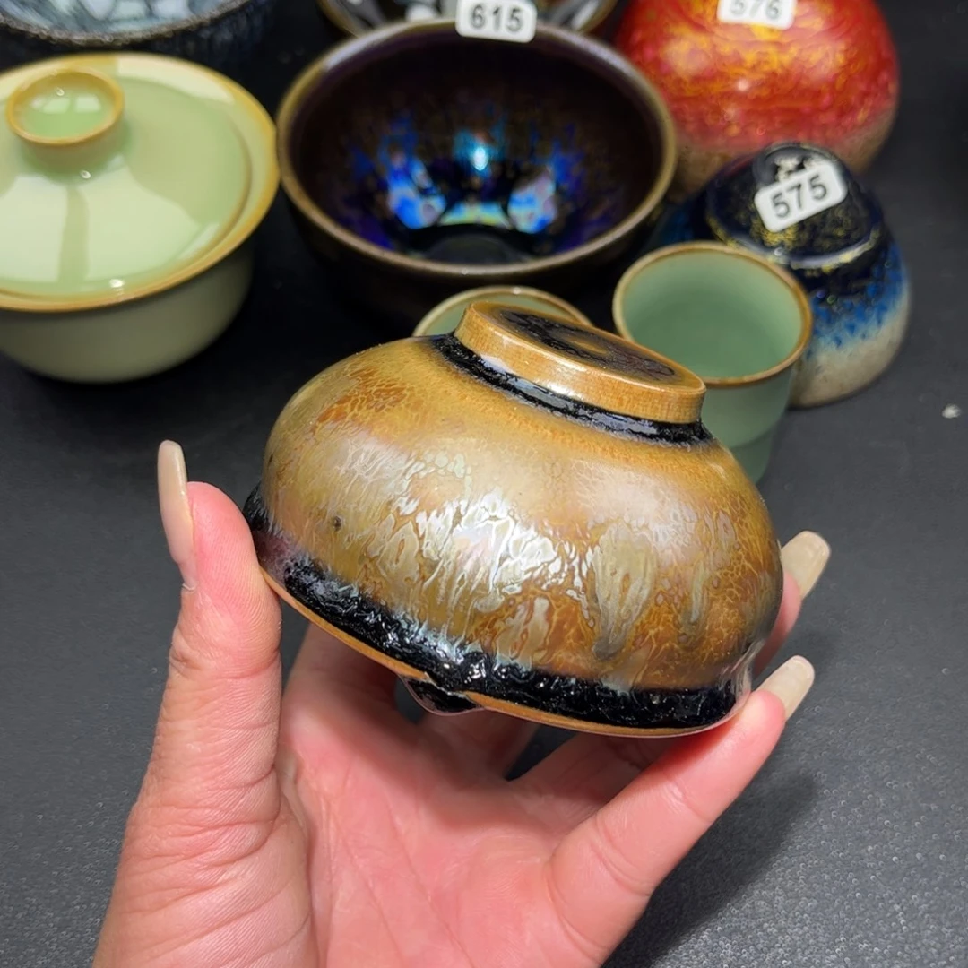 茶盏644 建盏单盏放大漏…………