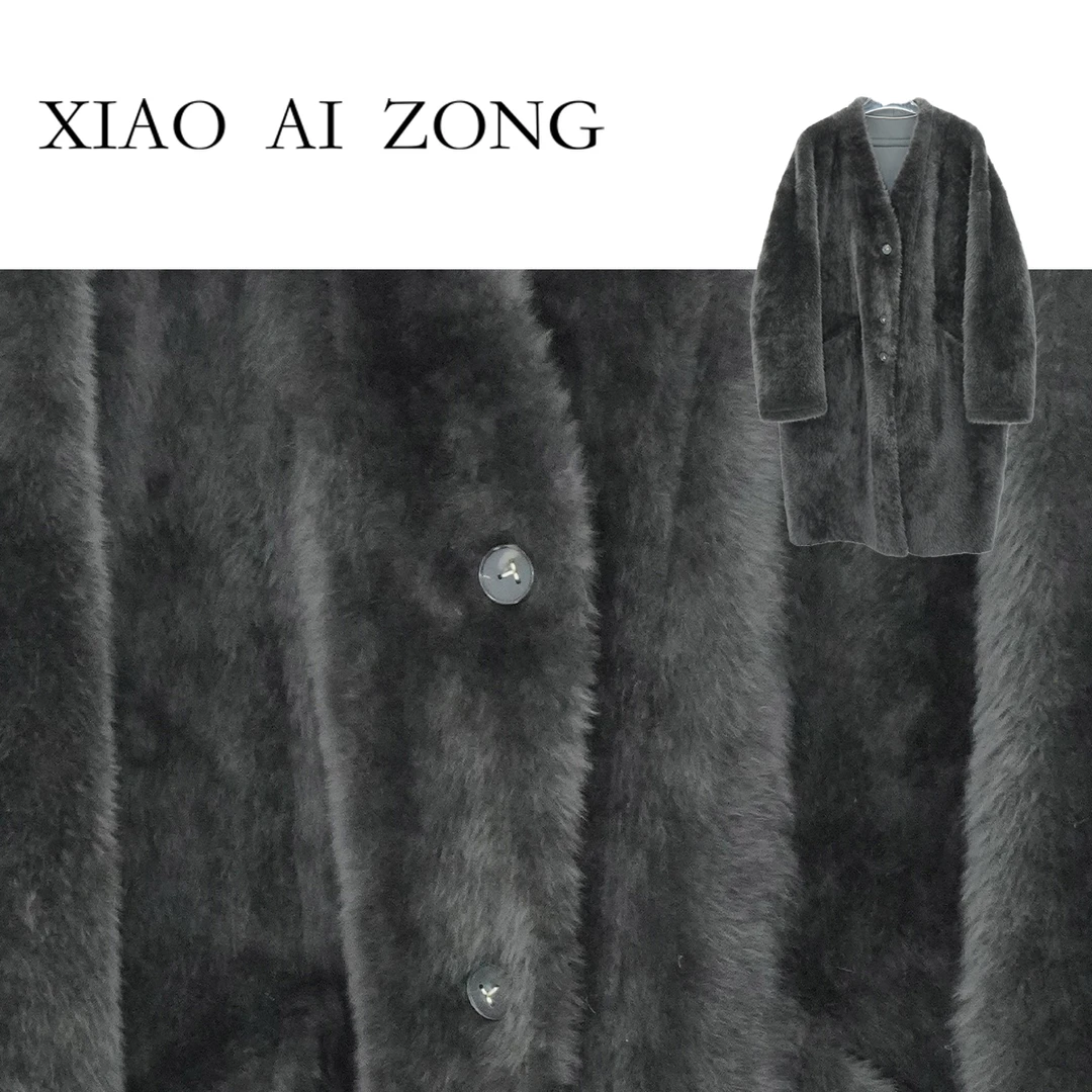 【煊煊专属-香醇摩卡】进口拉贡皮毛一体高级奢贵皮草PC25028-1