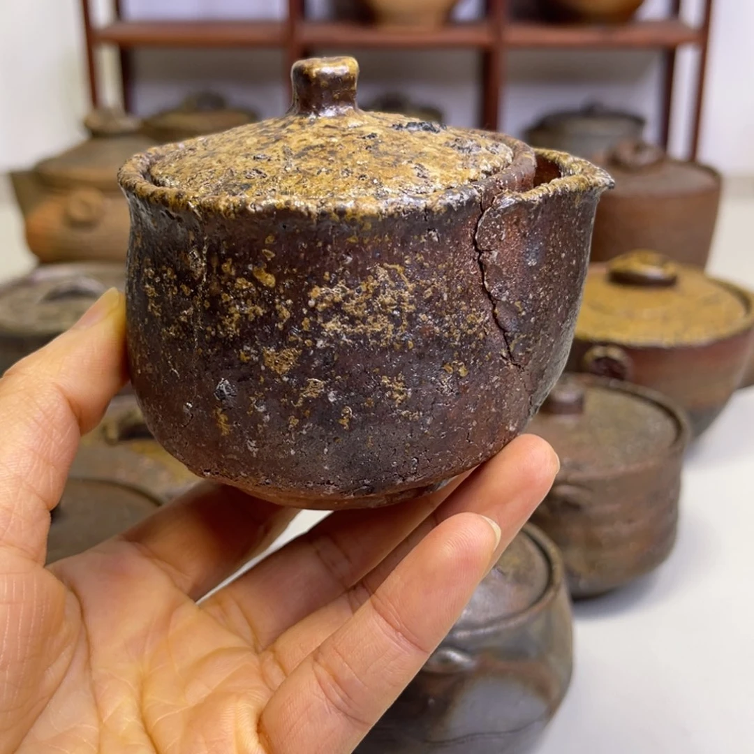 备前烧作品中村六郎有瑕疵