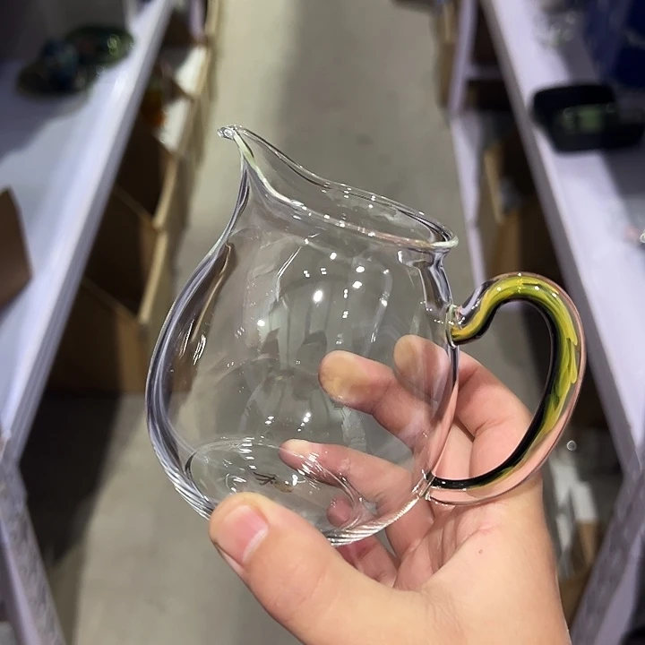清悦公道杯 绿凤尾