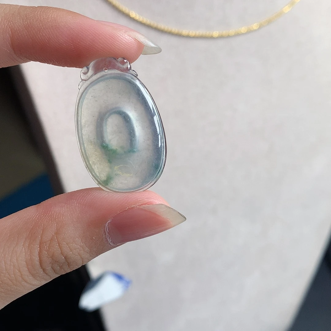 翡翠裸石缅甸天然A货翡翠冰种福贝