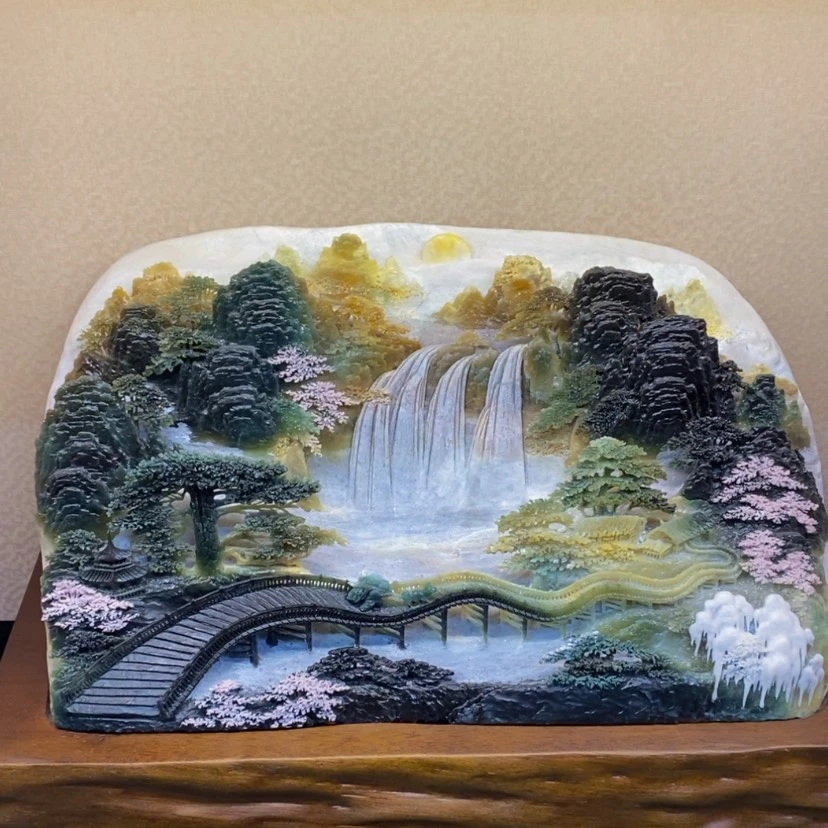 【闪购商品】蛇纹石玉未镶嵌摆件