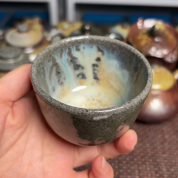 茶杯紫砂玉化小杯