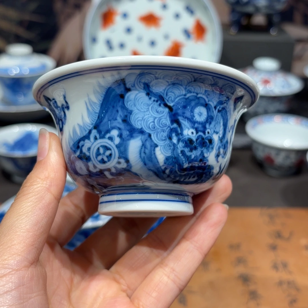 手工手绘陶瓷茶具