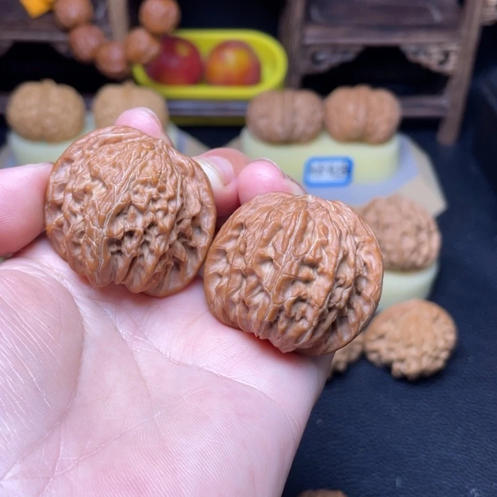 文玩核桃吊坠磨盘39