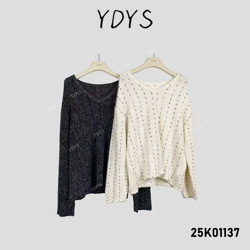 【YDYS】25K01137 2025新款时尚气质小众毛衣