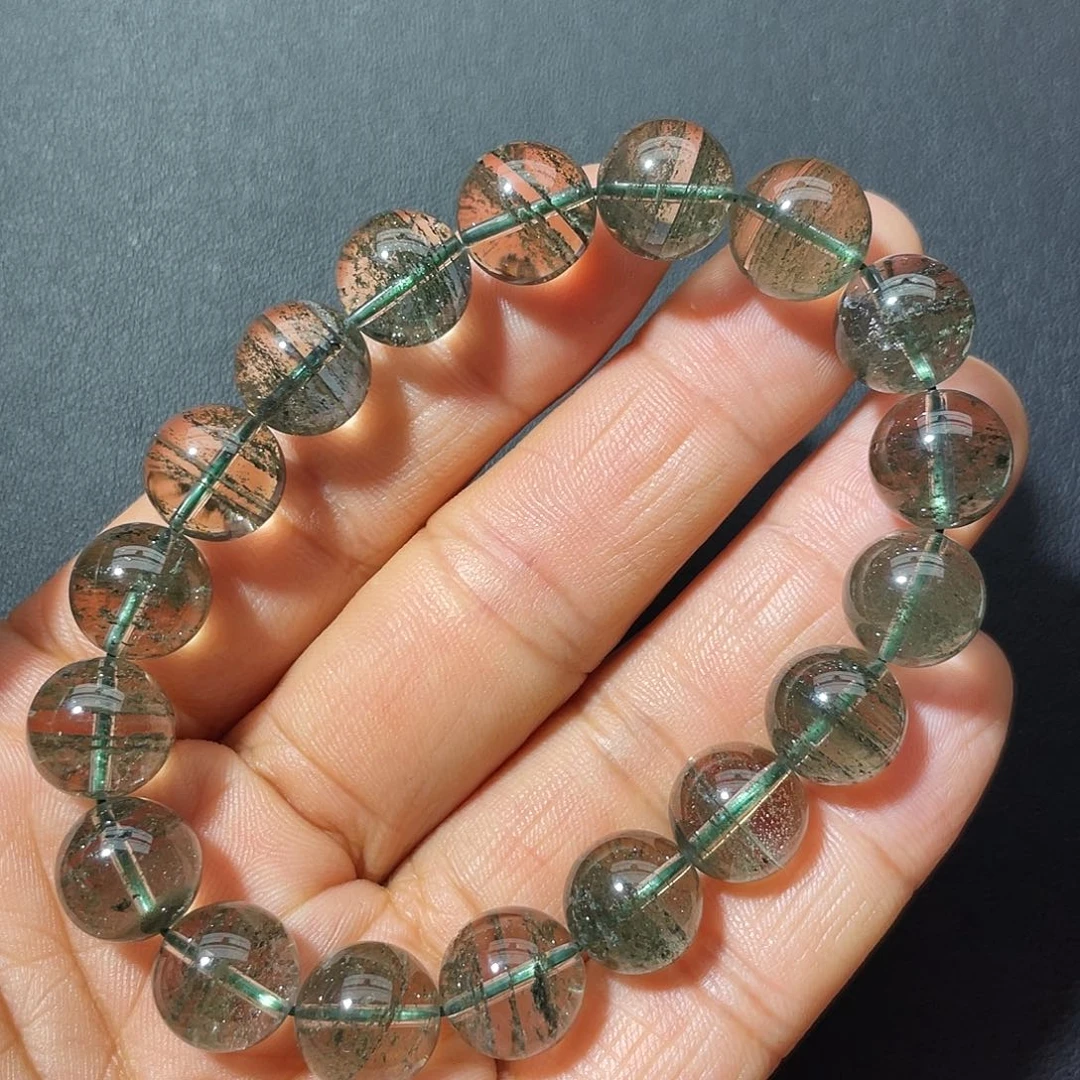 手链水晶未镶嵌绿幽灵手链