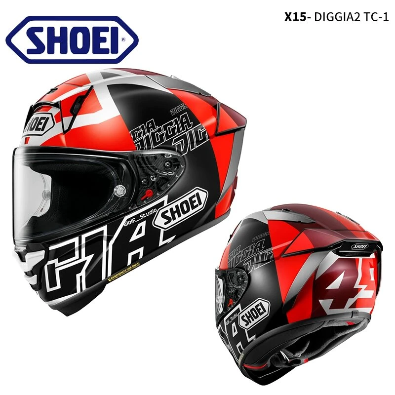 全盔红蚂蚁款式机车跑车3C认证摩托车头盔男女四季通用