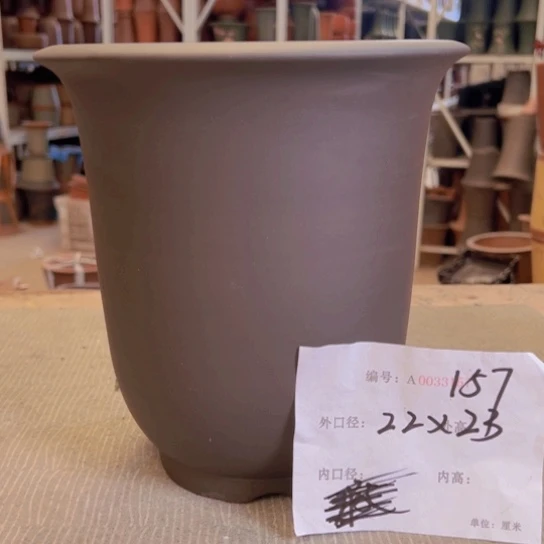 紫砂花盆紫紫砂盆