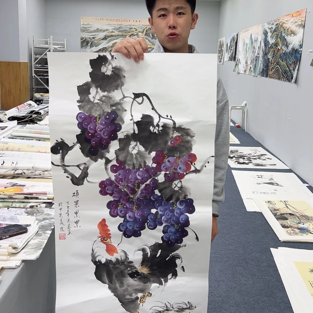 国画国画作品纯手绘