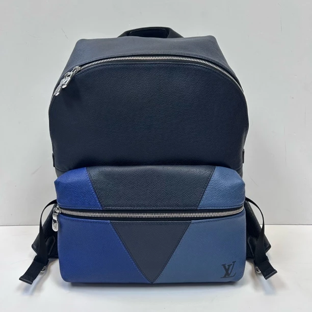 95新 LouisVuitton/路易威登 阿波罗全皮拼色双肩包1475