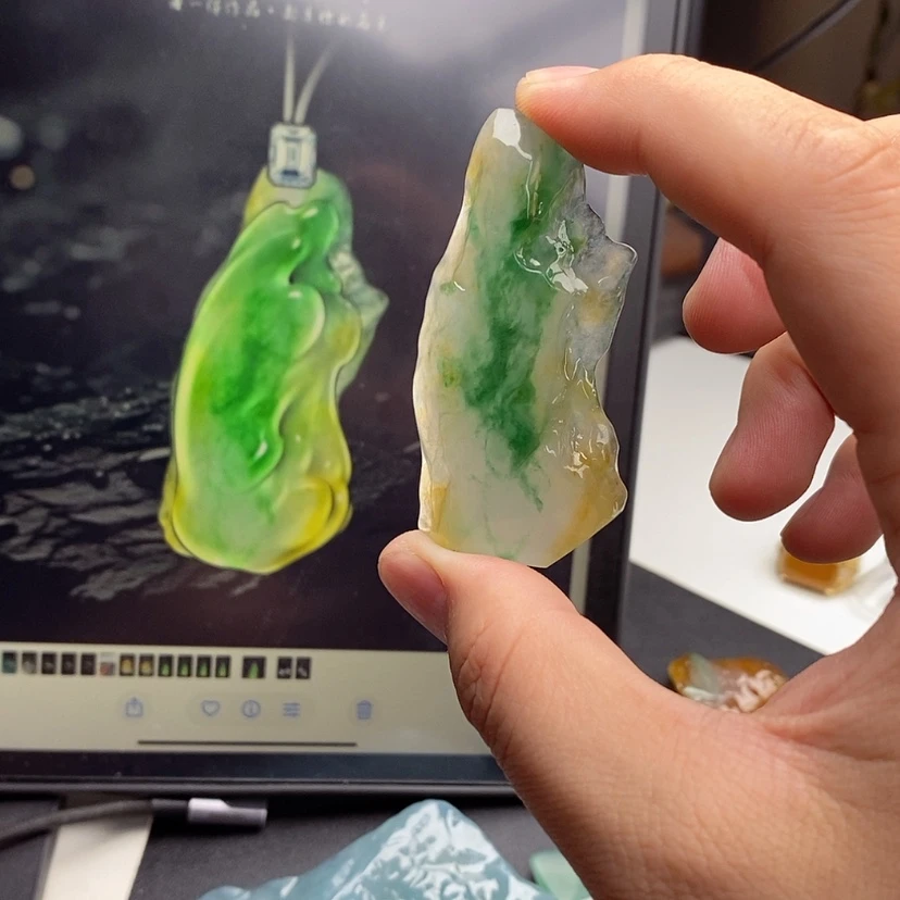 【闪购商品】未镶嵌定制翡翠包工