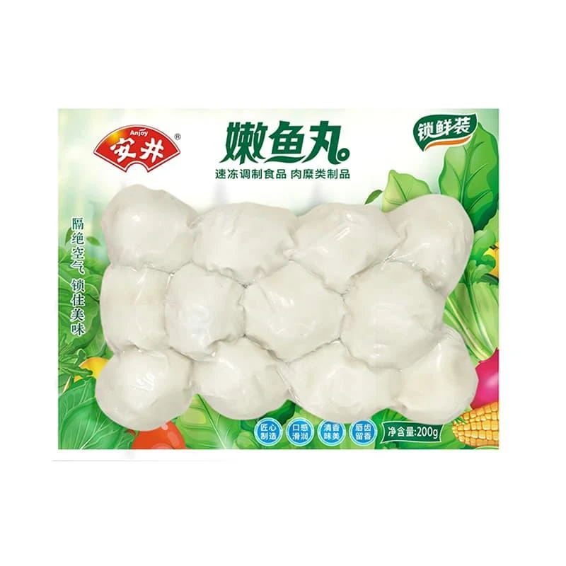 安井锁鲜装嫩鱼丸200g
