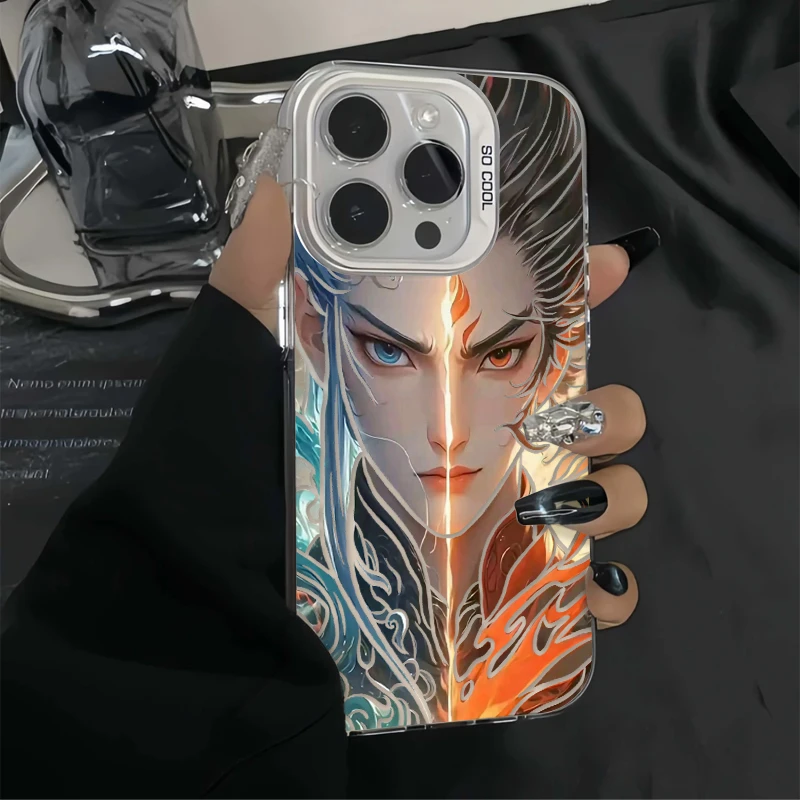 奥菲顿双面哪吒适用iPhone16/15promax元气12手机壳11苹果14/13套