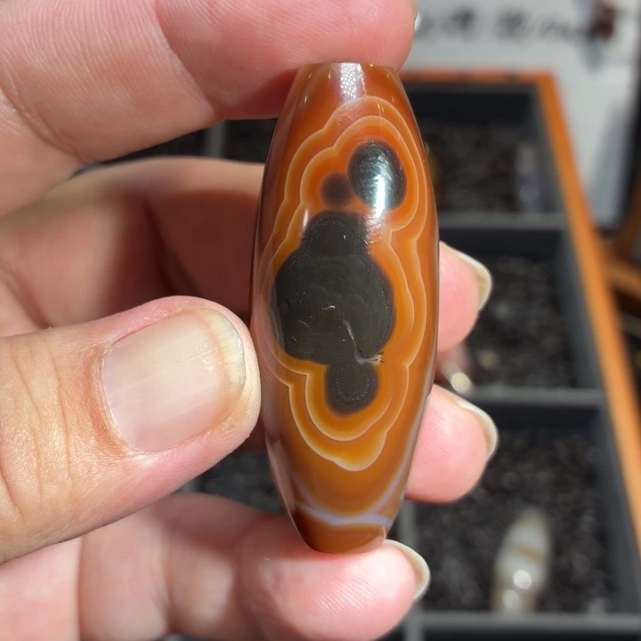 玛瑙/玉髓散珠_HEIMORI 天然天珠