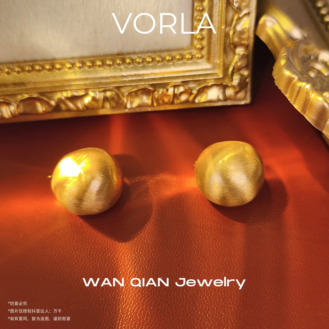 铜合金耳饰 【粉丝专享福利】★【同款】VORLA设计师款耳环