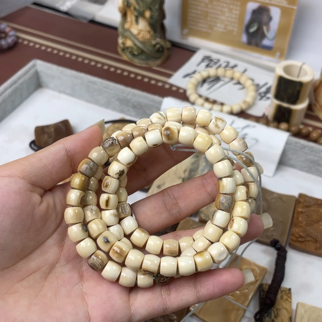 手串/手链/手镯猛犸象牙8*7直切脖挂