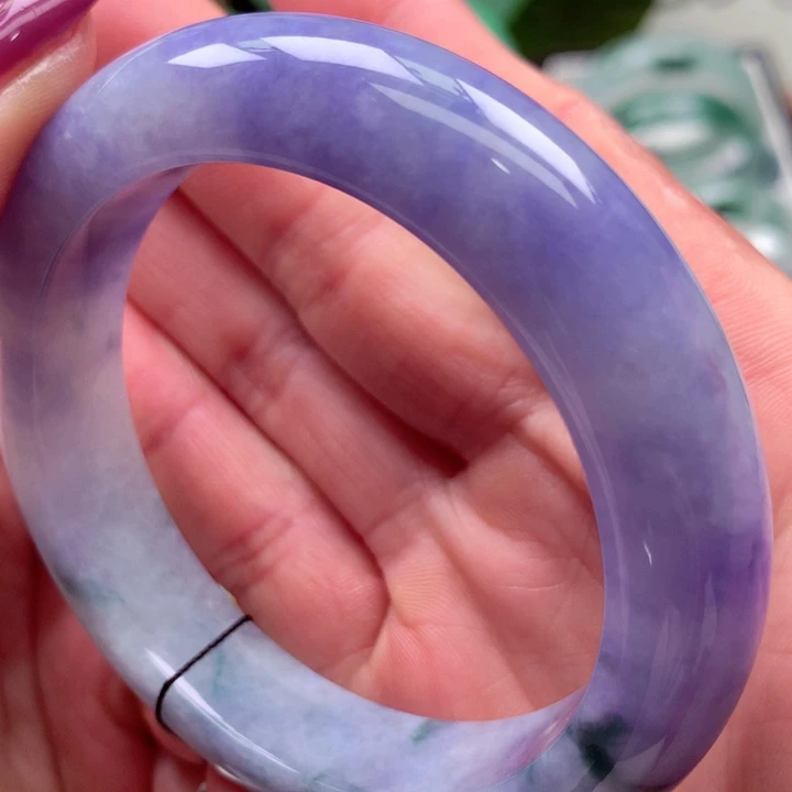 翡翠未镶嵌手镯天然翡翠手镯