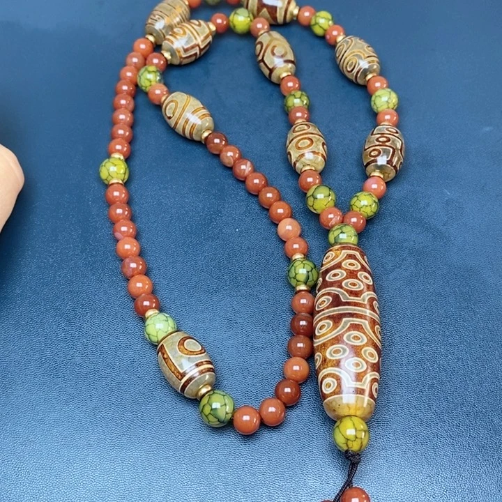 玛瑙/玉髓颈饰合金