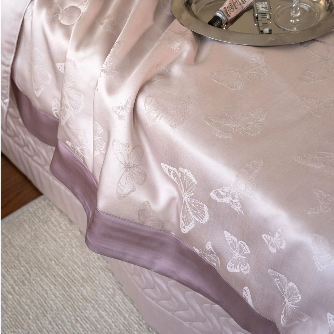 夏夜四重奏60支LF级兰精天丝夏凉被 可水洗提花绗缝柔软空调被