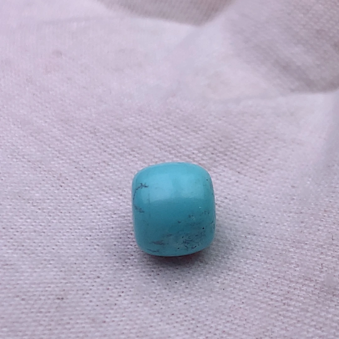 绿松石未镶嵌绿松石老型珠