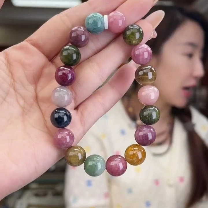 01751121碧玺/未镶嵌11mm+碧玺单圈多样性发货21