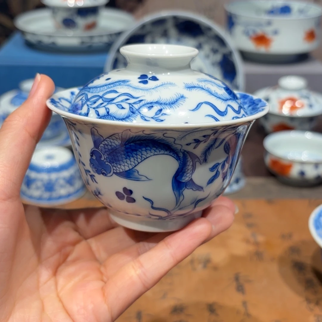 手工手绘陶瓷茶具