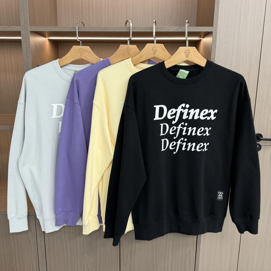 春秋款多色经典百搭印花圆领卫衣D34W02050103
