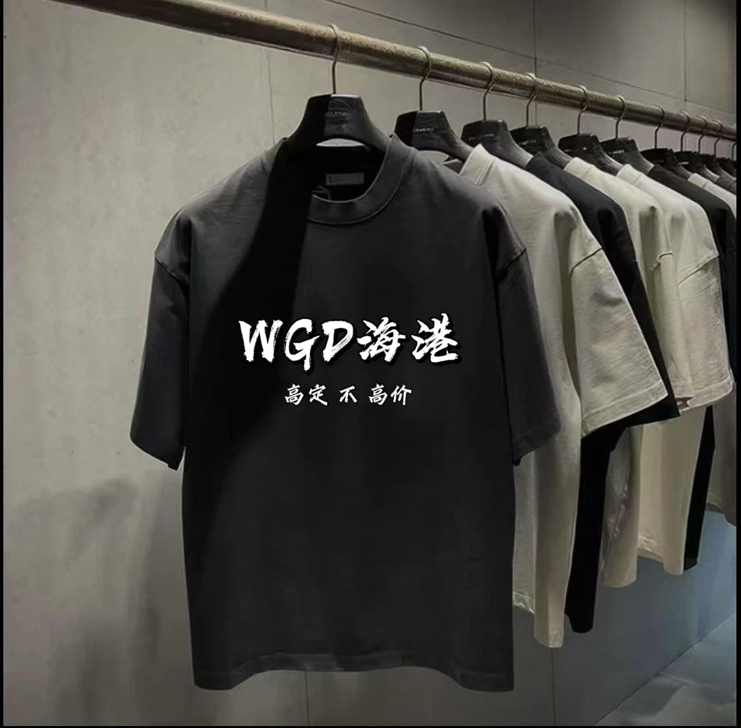 A111【斜大M】设计师款家休闲百搭男女同款T恤