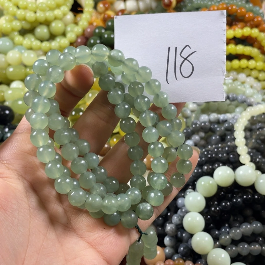 蛇纹石玉未镶嵌手串