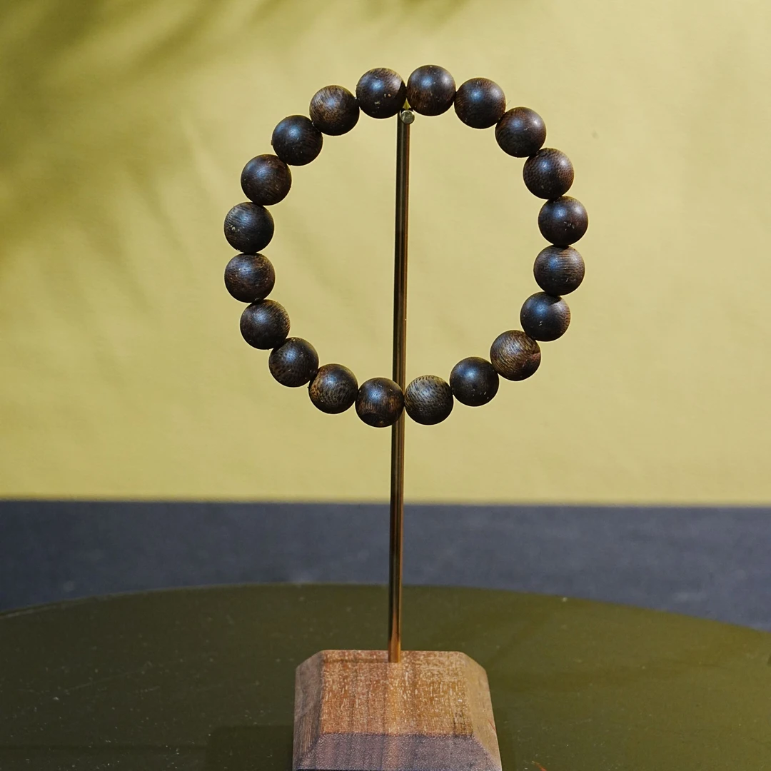 金三角软丝蜜结老料沉香手串 1.05cm 11.25g 250917023 B