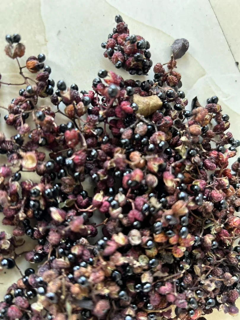 云南高山老品种花椒（干花椒）