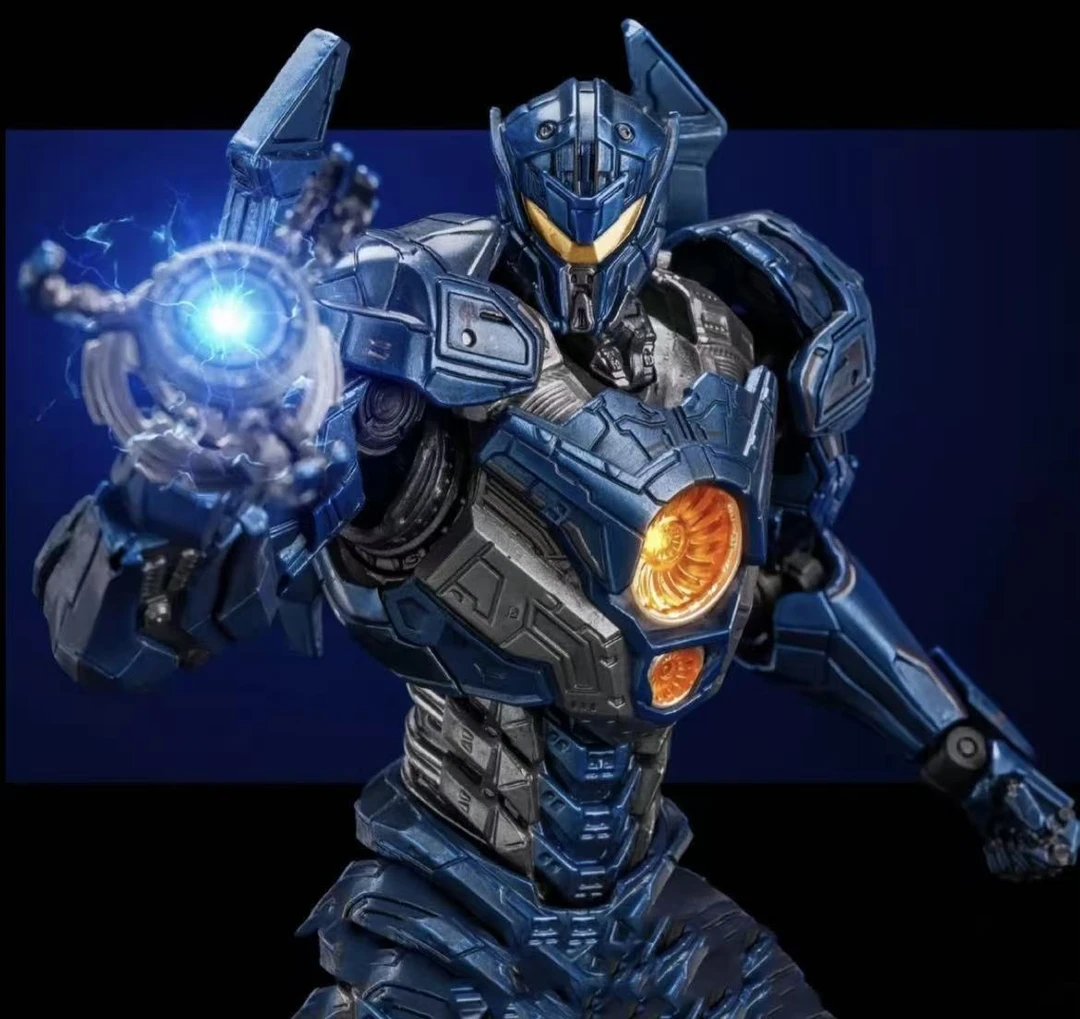 环太平洋酷炫复仇流浪者机甲模型危险动手办发光版适合少年的礼物