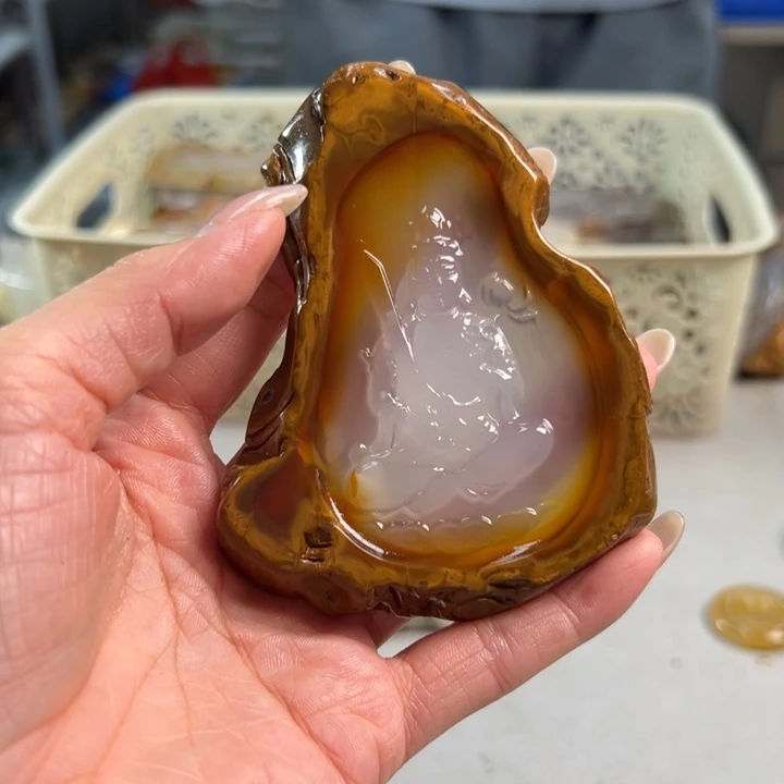 玛瑙/玉髓吊坠(不含链)未镶嵌